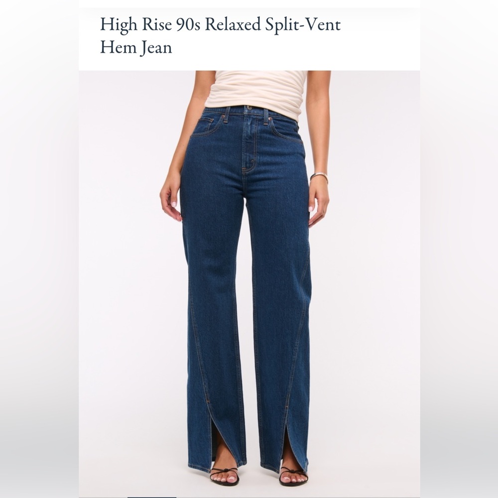 Abercrombie & Fitch Dark Blue Flare Jeans